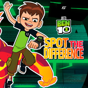 Ben 10 spot the difference